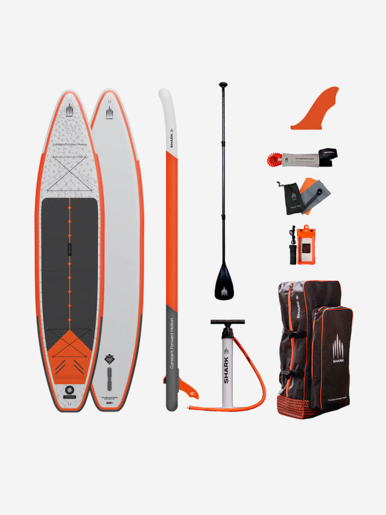 Доска SUP надувная комплект Shark Touring Xplor 12'6"x30"x5"