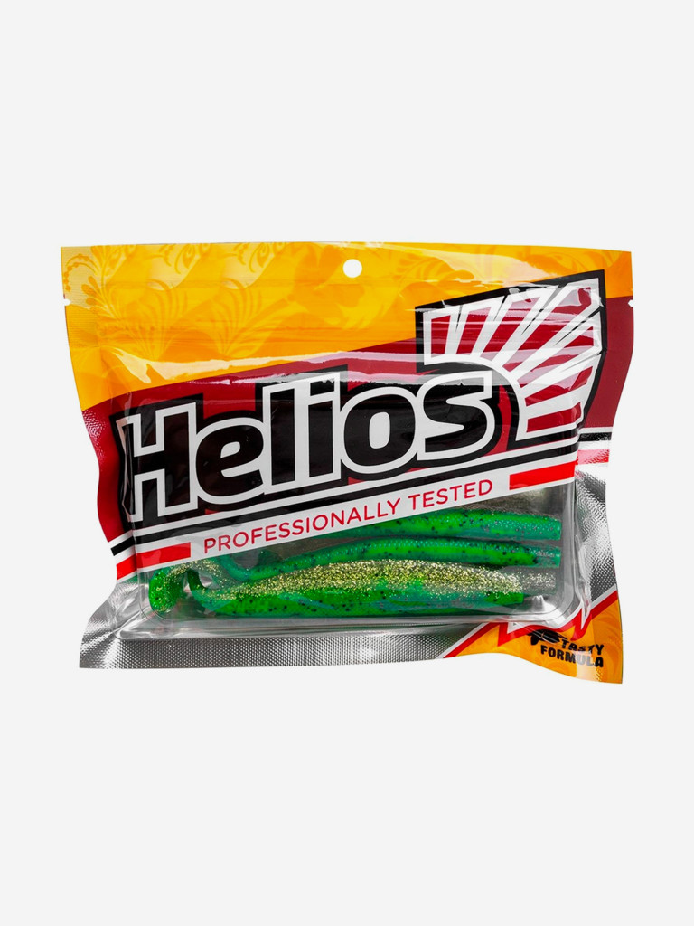 Мягкая приманка Helios Trofey, 5,5'' / 14 см, Green Peas, 4 шт (HS-25-051)