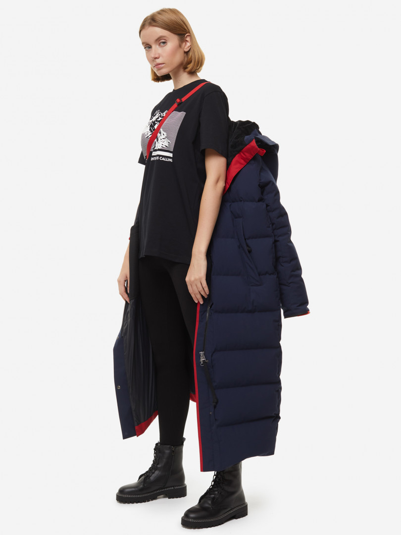 Пальто пуховое женское Bask Eureka 27966180299 Синий, размер 46,44,42,48,50, фото 10