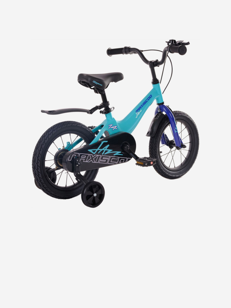 Велосипед Детский Maxiscoo JAZZ Стандарт Плюс 14'' Мятный матовый (2024)