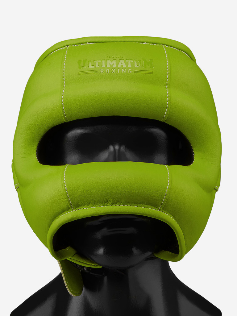 Боксёрский шлем с бампером ULTIMATUM BOXING GEN5FB HTN NEON
