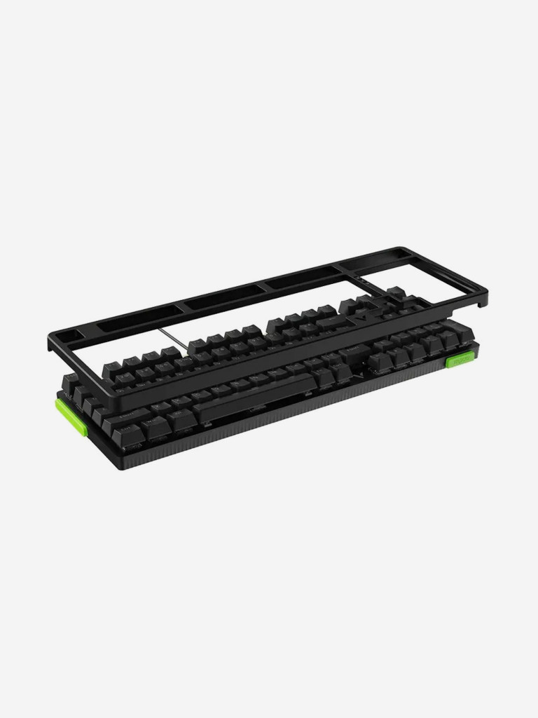 RAPOO Игровая механическая клавиатура проводная V500PRO-98, цвет - черный (13151)