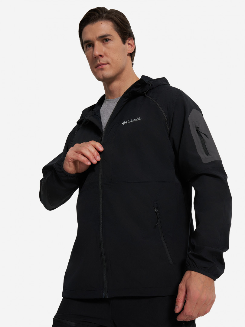 Куртка софтшелл мужская Columbia Tall Heights II Hooded Softshell Черный 9499₽