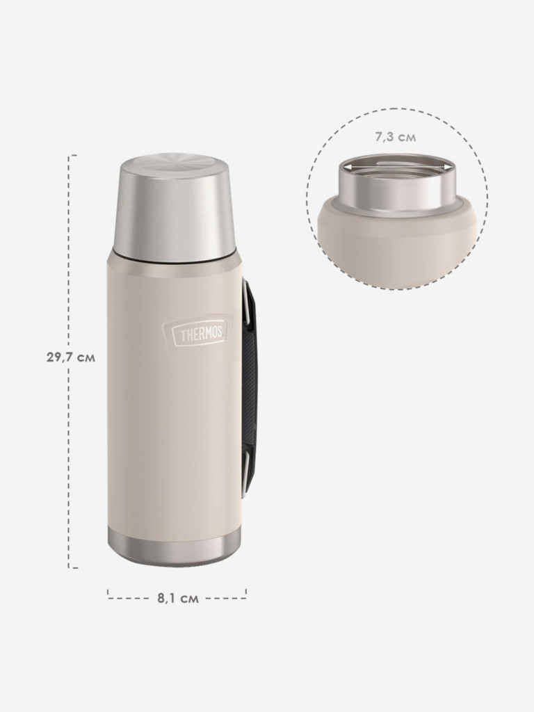 Термос для чая 1,2 л THERMOS ICON-210 белый