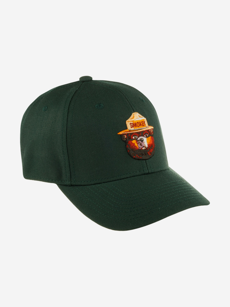 Бейсболка AMERICAN NEEDLE SMU678A-SMOKEY Smokey Bear Stadium (зеленый)