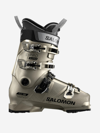 Горнолыжные ботинки Salomon S/Pro Alpha 100 W GW Light Bronze Met./Black 25/26