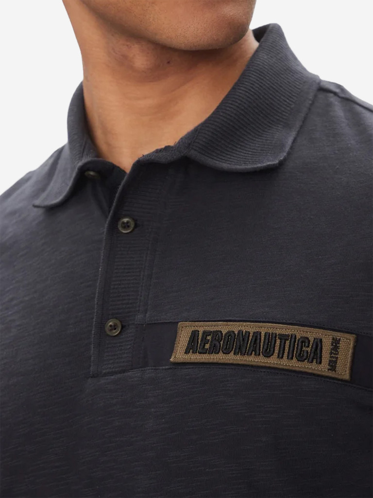 Рубашка-поло мужская AERONAUTICA MILITARE Squadriglia degli assi