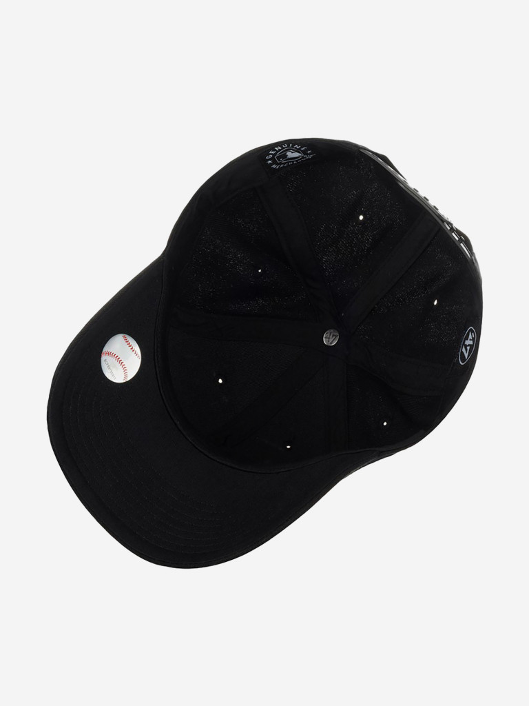 Бейсболка 47 BRAND B-MVPSP01WBP-BKA Atlanta Braves MLB (черный)