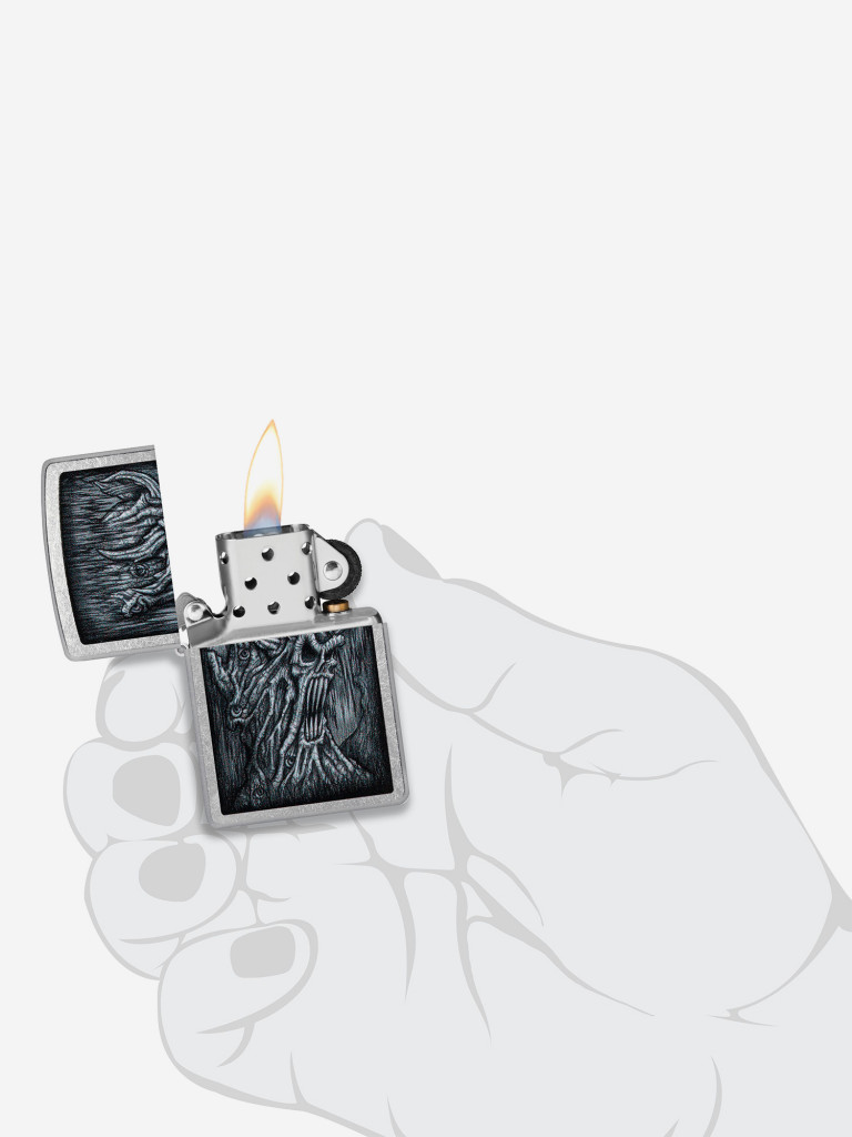 Зажигалка бензиновая ZIPPO 48681 Evil Tree