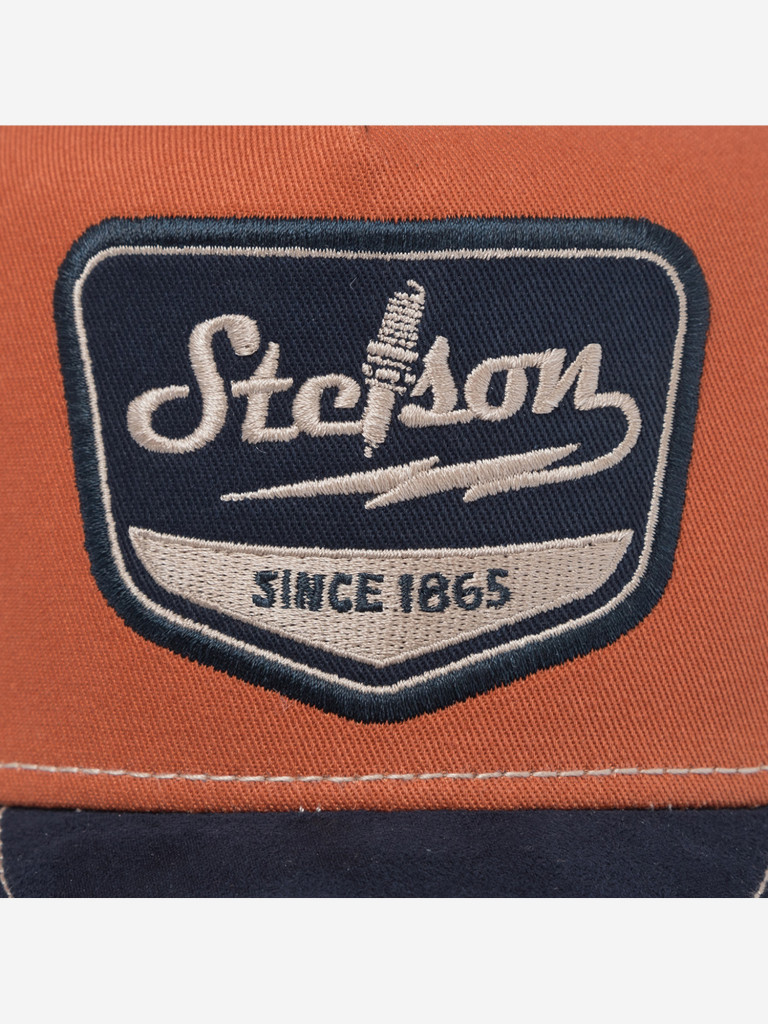 Бейсболка с сеточкой STETSON 7761158K TRUCKER CAP SPARK PLUG (оранжевый)