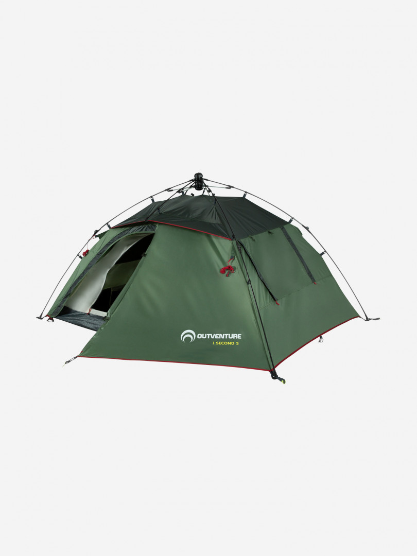 фото Палатка 3-местная outventure 1 second tent 3, зеленый