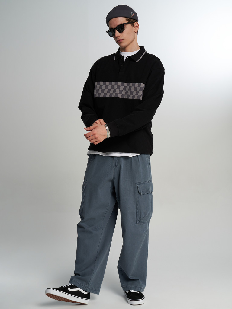 Лонгслив мужской Vans Medford Checkerboard LS