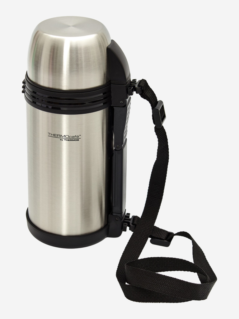 Термос для чая 1,5 литра THERMOS для еды, напитков, с широким и узким горлом, 2 кружки
