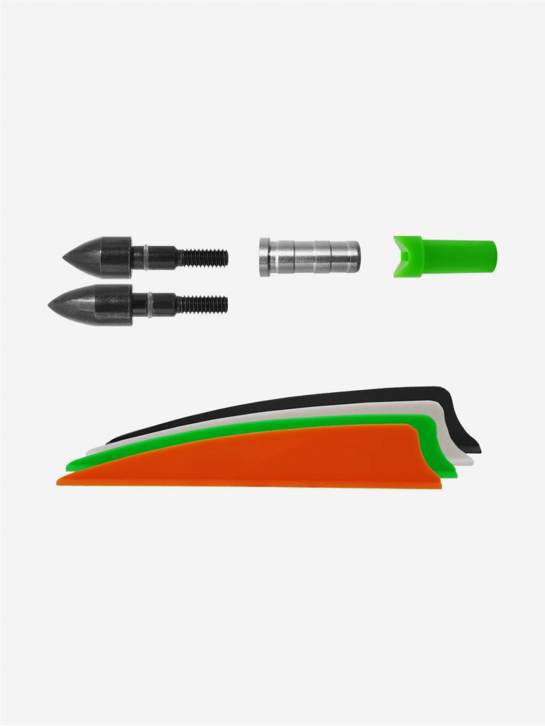 Стрела арбалетная карбоновая Centershot Toxic Carbon 20" Half Moon Nock