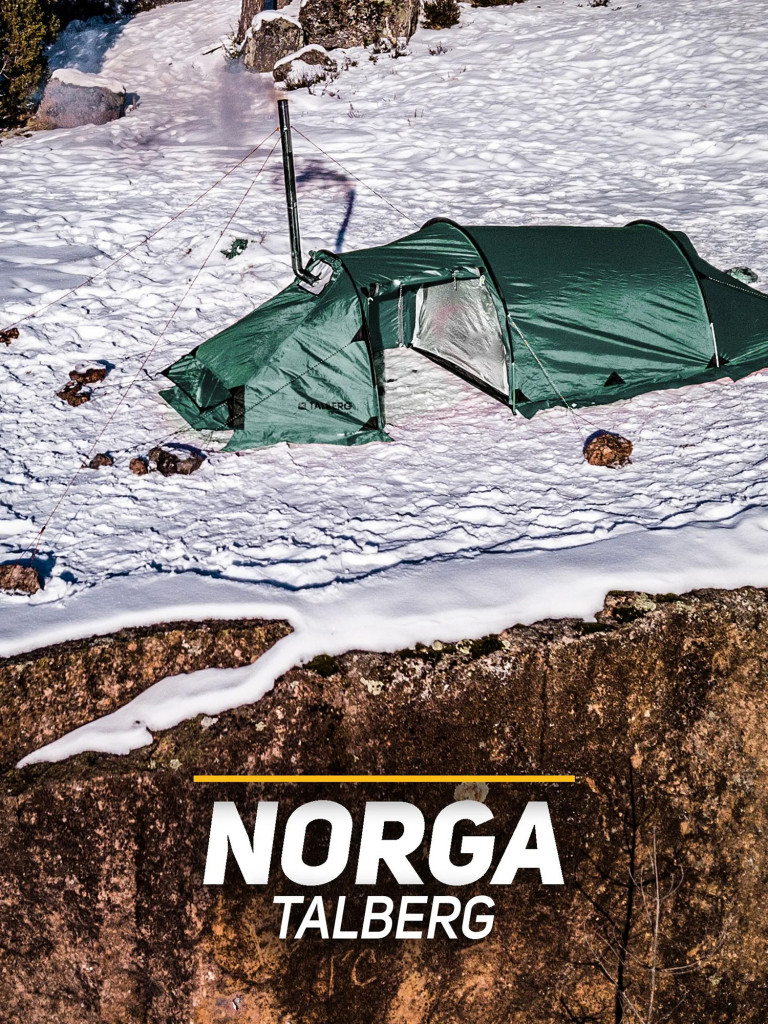 NORGA 3 палатка Talberg, зелёный