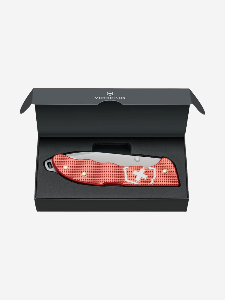 Нож перочинный Victorinox Evoke Alox LE 2025 Stone Red, 136 мм, красный