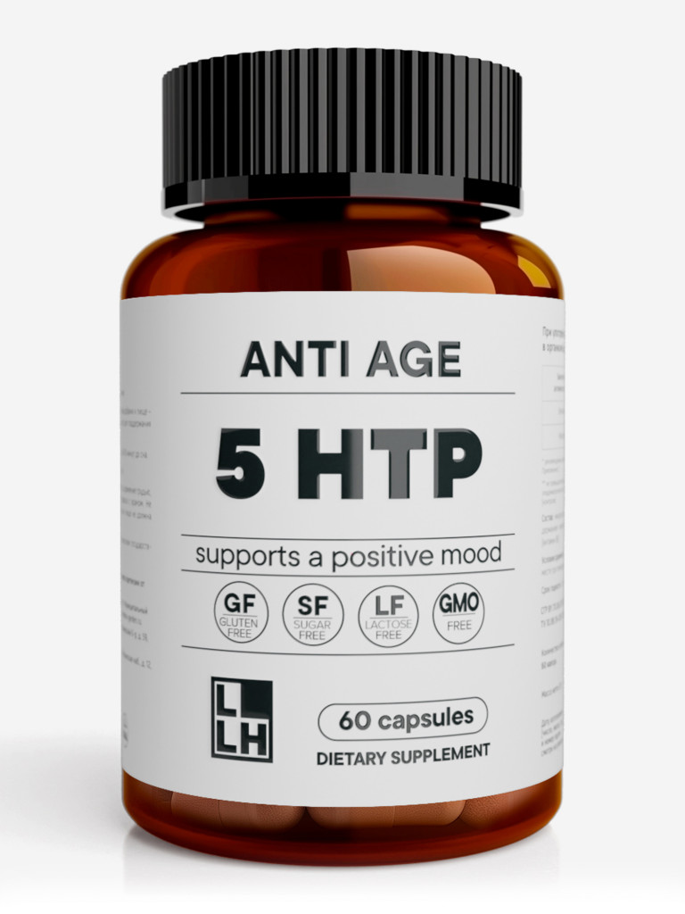 5 HTP Anti-age LLH, 60 веганских капсул