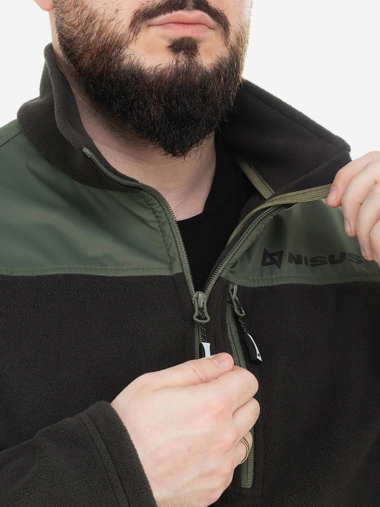 Костюм флисовый Nisus Argut (куртка+брюки) для рыбалки и охоты