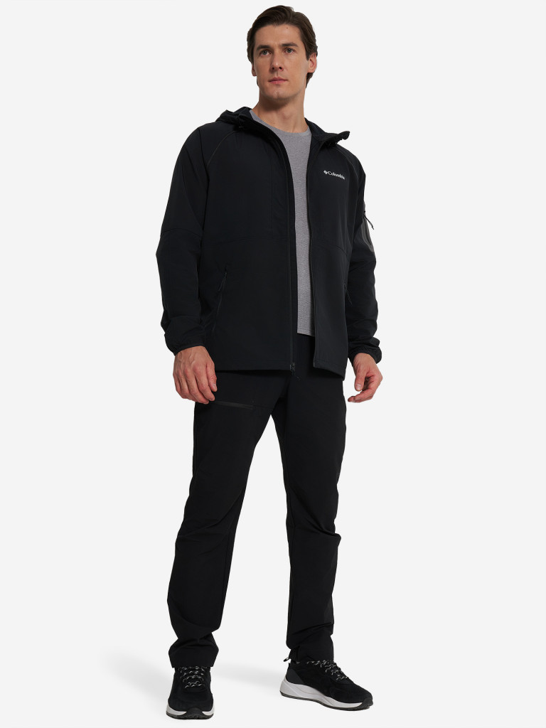 Куртка софтшелл мужская Columbia Tall Heights II Hooded Softshell