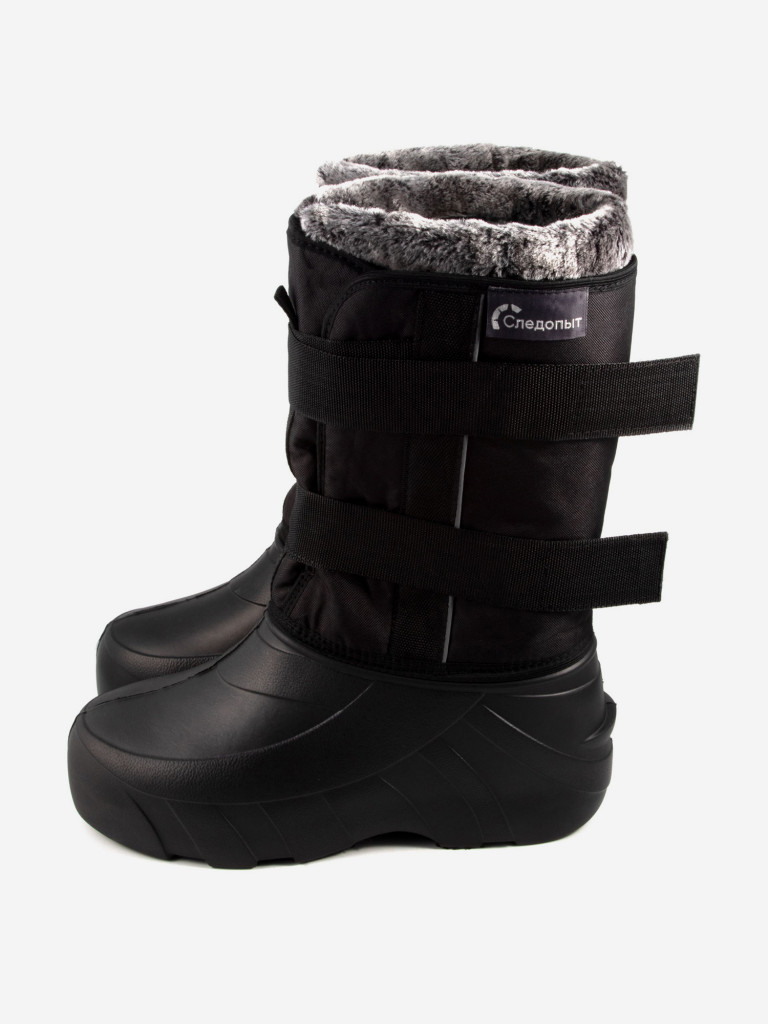 Сапоги рыболовные СЛЕДОПЫТ зимние-дутики мужские на липучке 4-слойный меховой вкладыш, до -50°С