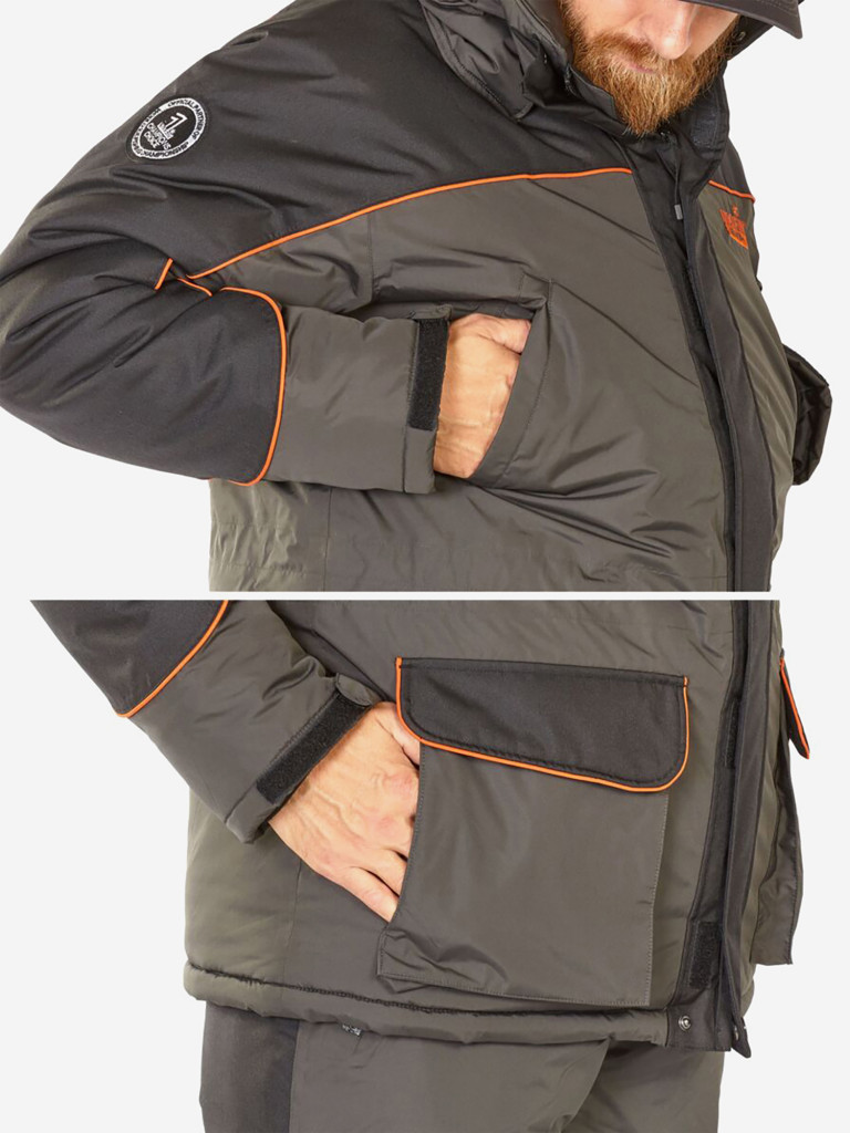 Костюм зимний Norfin ATLANTIS + (куртка+полукомбинезон) для рыбалки и охоты