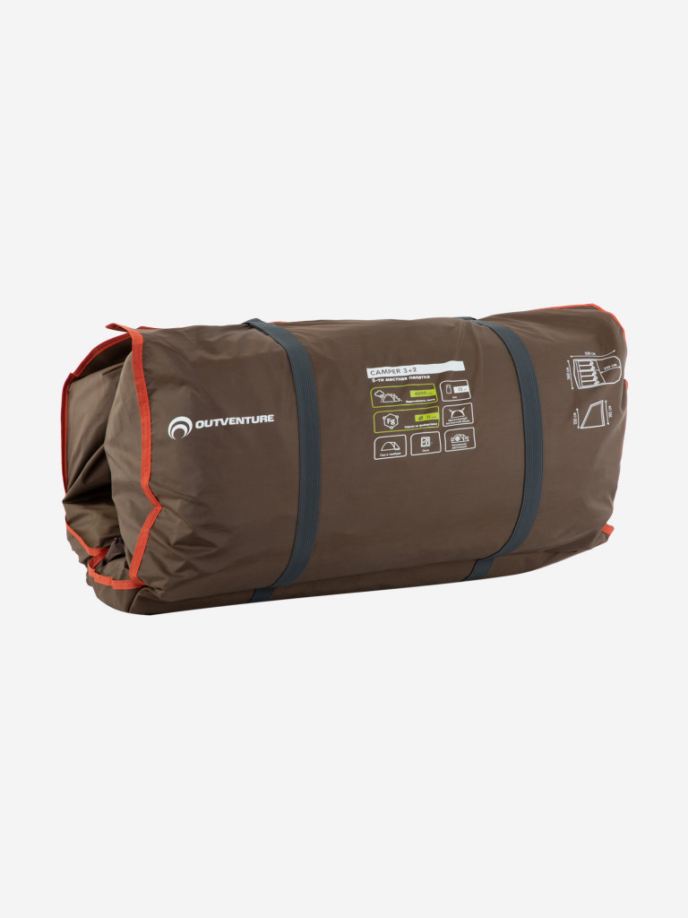 Палатка 5-местная Outventure Camper 3+2