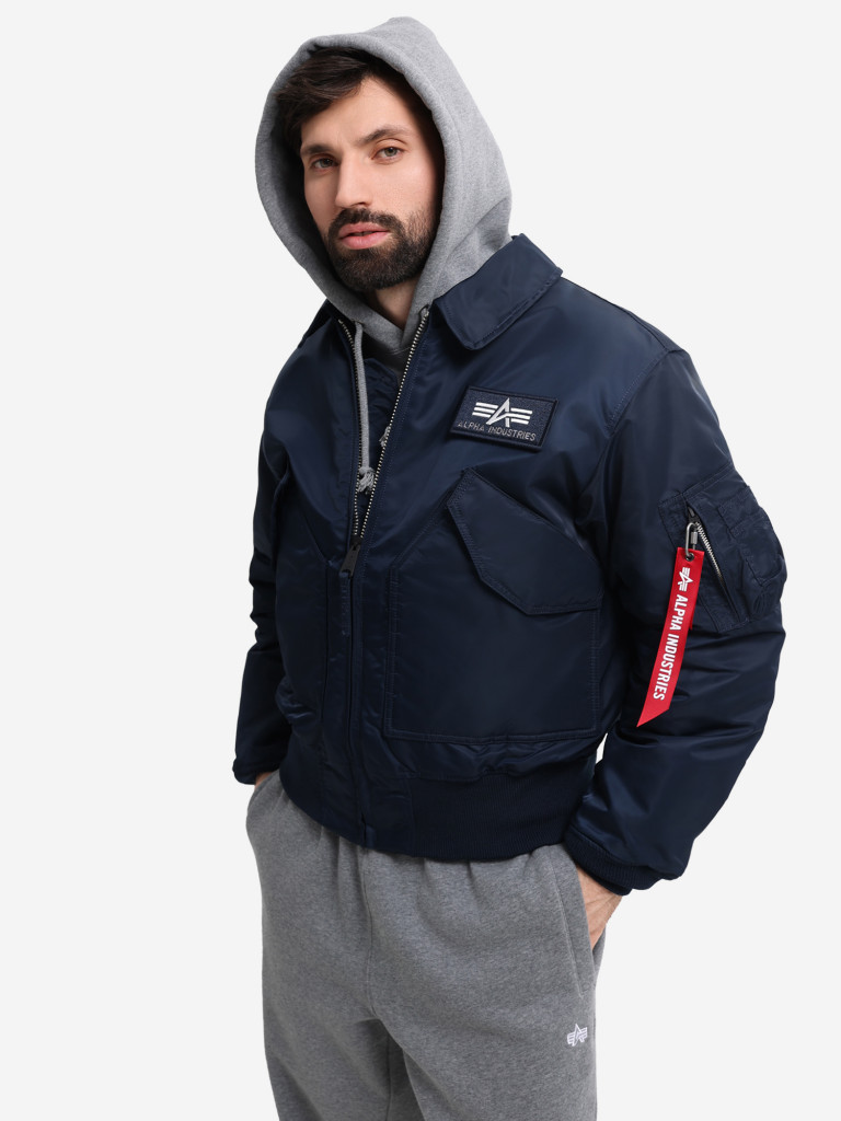 Бомбер утепленный мужской CWU 45/P Alpha Industries