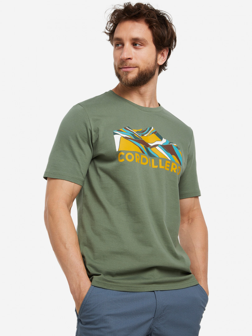 Футболка мужская Cordillero Зеленый 599₽