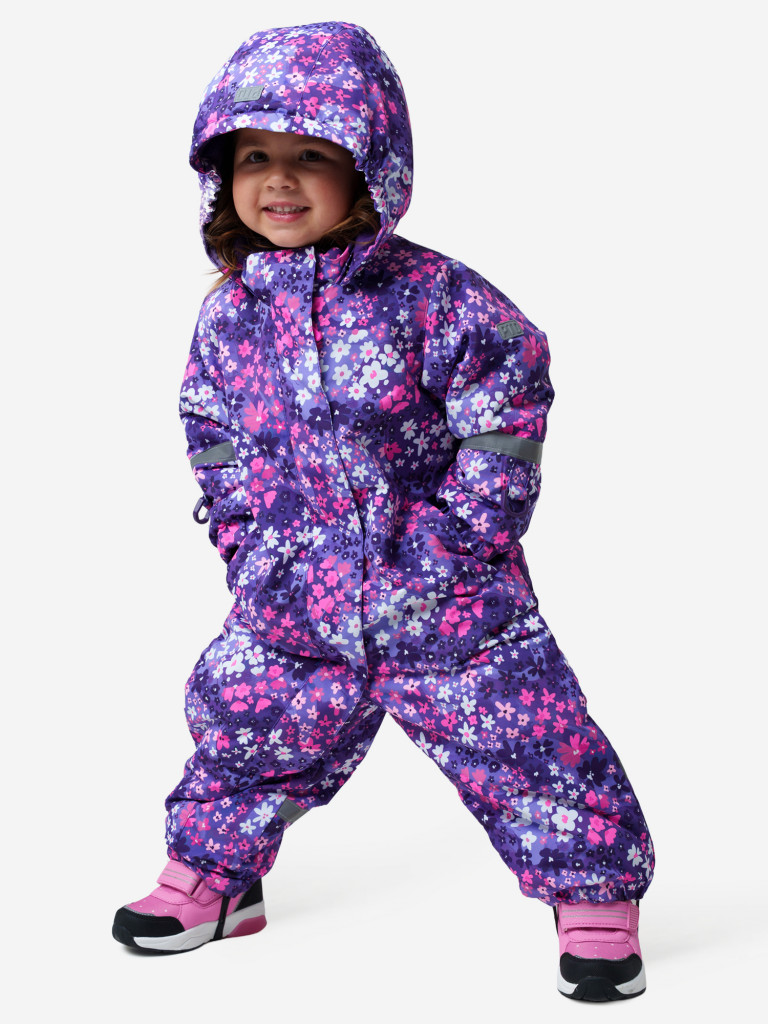 Комбинезон зимний для девочек PlayToday