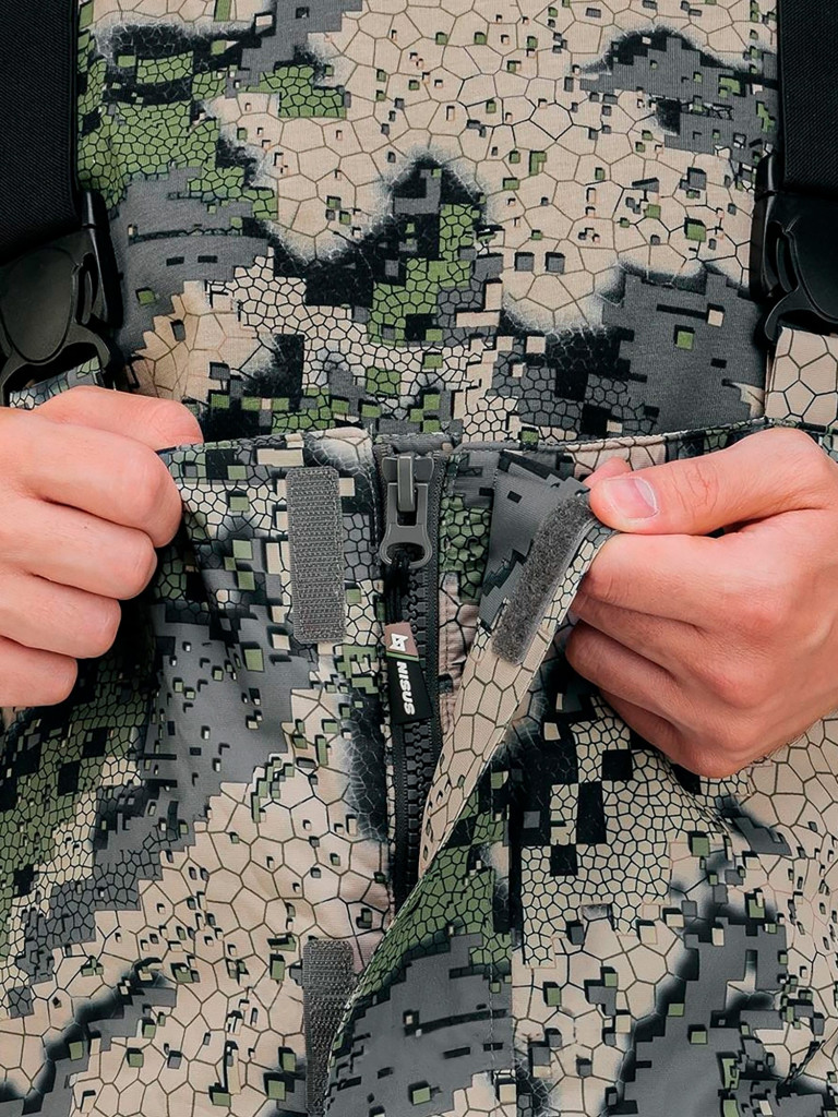 Костюм демисезонный Nisus Defender (куртка+полукомбинезон) для рыбалки и охоты