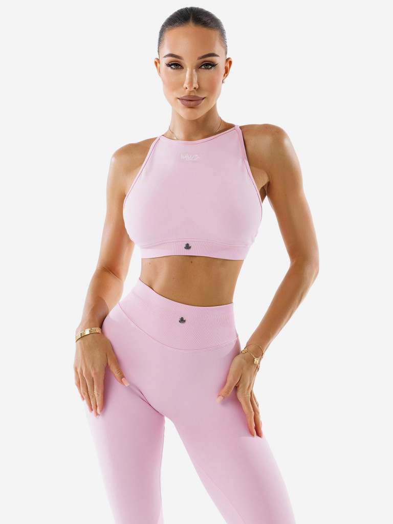 Топ женский Lululit с открытой спиной Chic Seam