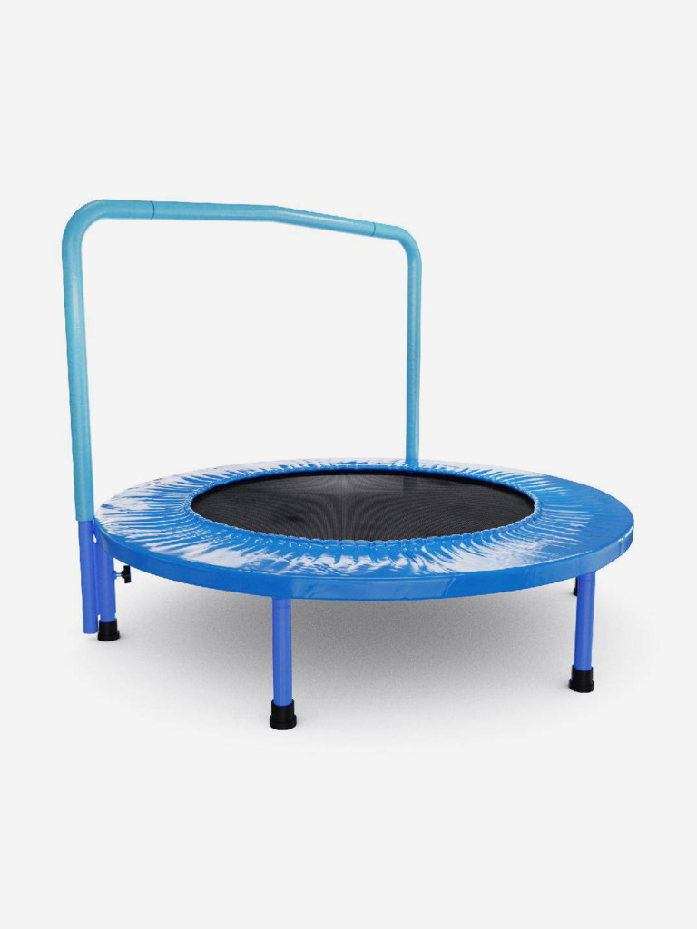 Батут с поручнем DFC JUMPFIT 36'' синий