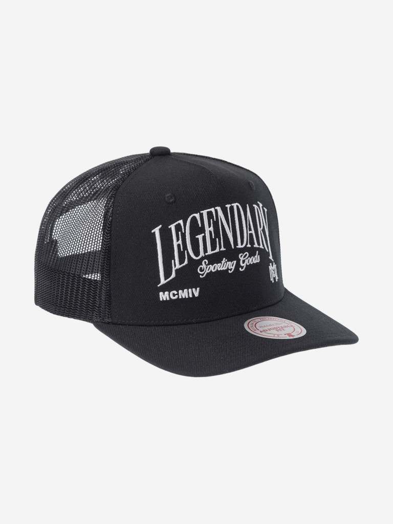 Бейсболка с сеточкой MITCHELL NESS HT10078-MNNBLCK (черный)
