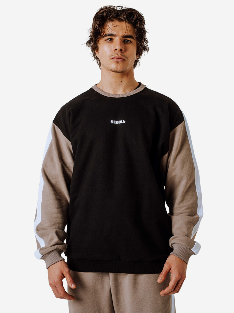 Толстовка мужская спортивная NEBBIA Relaxed Sweatshirt POWER 903