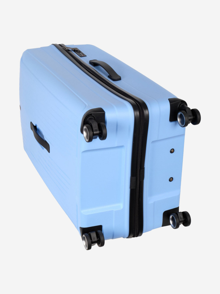 Чемодан Polar РР829 "Blue (28") пластик PP (полипропилен) большой"