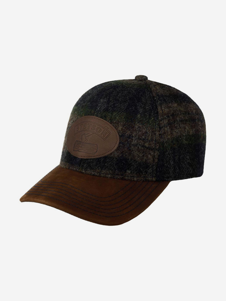 Бейсболка STETSON 7720307 BASEBALL CAP LUMBERJACK BEESWAX WR (коричневый)