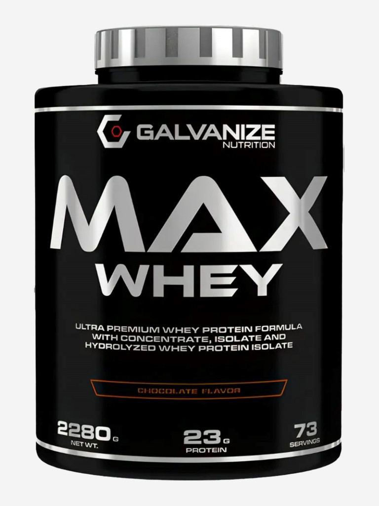 Протеин Galvanize Nutrition Max Whey, 2280 г, шоколад и банан