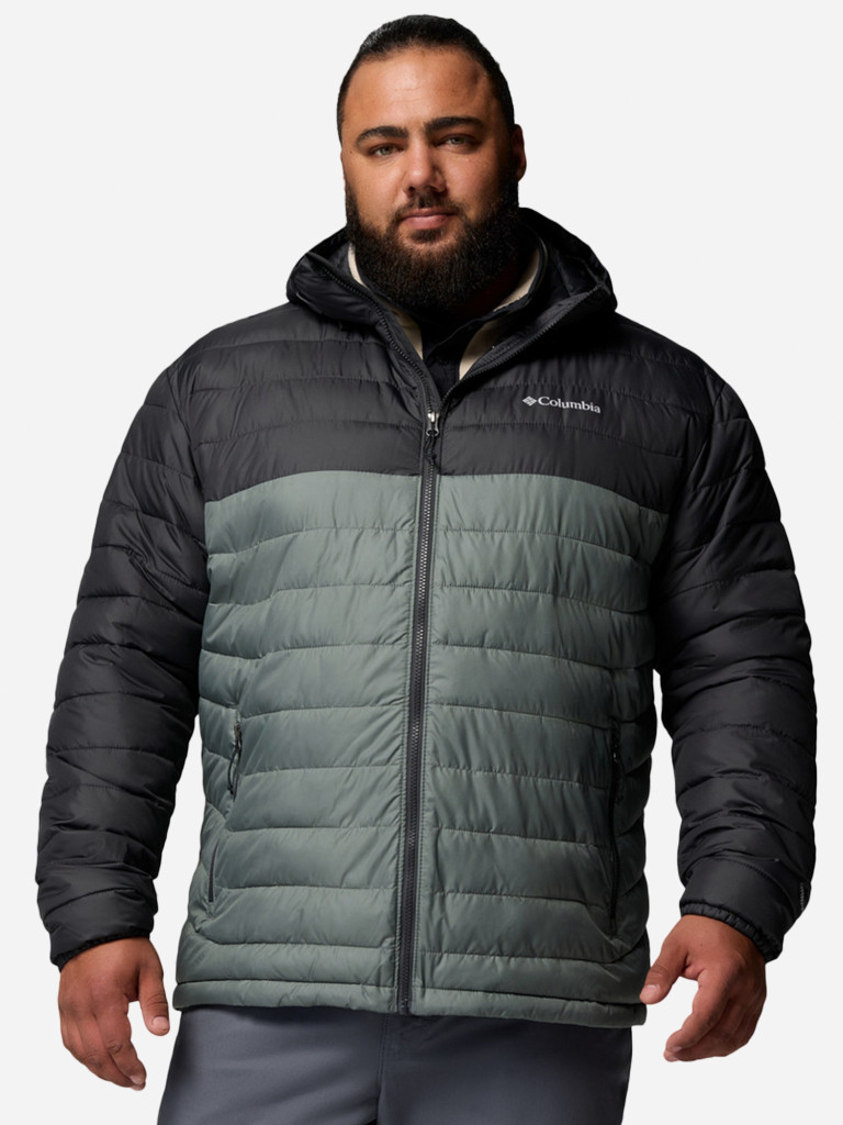 Пуховик мужской Columbia Powder Lite II Hooded Jacket, Plus Size