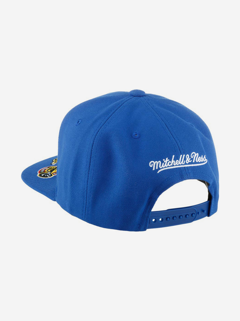 Бейсболка с прямым козырьком MITCHELL NESS 6HSSSH22089-SLUBLUE St Louis Blues NHL (синий)