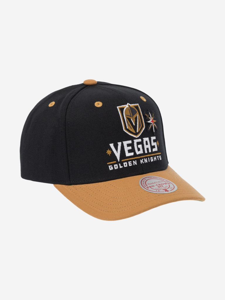 Бейсболка MITCHELL NESS HP8591-VGKBLCK Vegas Golden Knights NHL (черный)