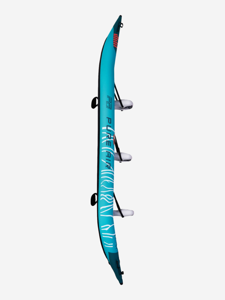 Надувная байдарка Kayak Glider-475 475x83х42см,3 весла, 3 сиденья, киль, до 230кг, уп.1