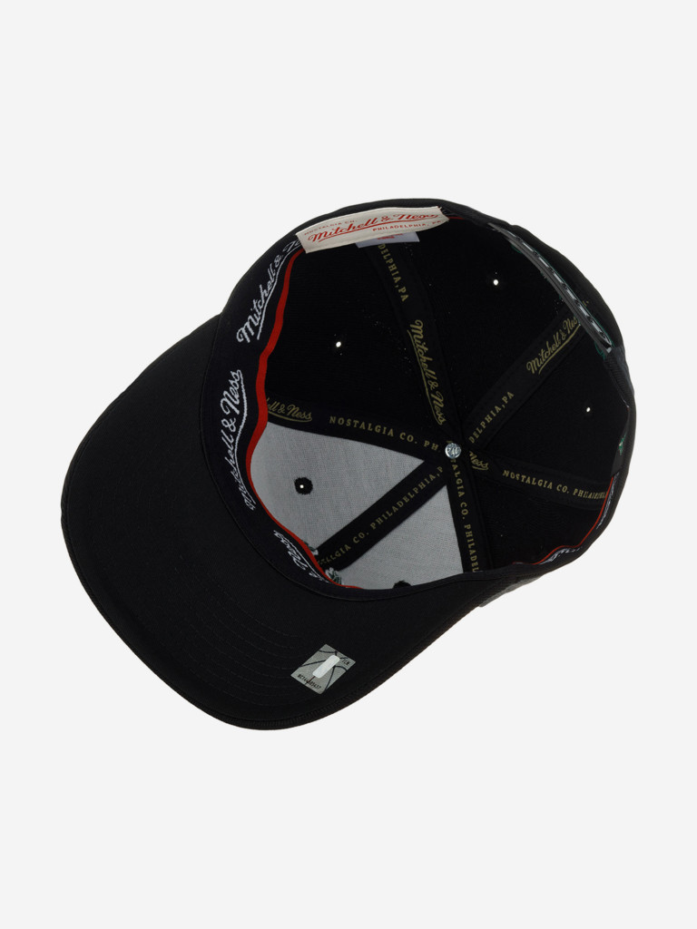 Бейсболка MITCHELL NESS HHSSINTL1245-MBUBLCK Milwaukee Bucks NBA