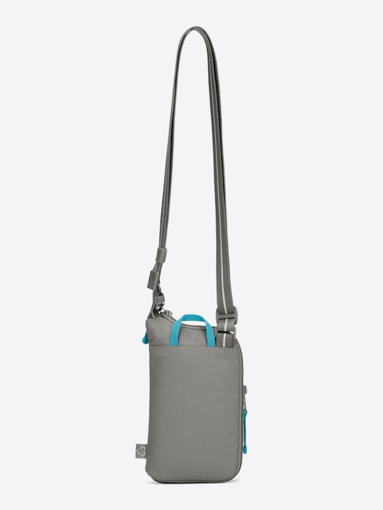 Сумка антивор Pacsafe GO Tech Crossbody, серый, 0,2 л.