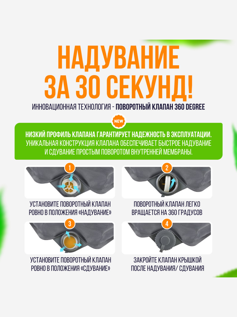 Коврик для пикника Trek Planet Relax 70 Grey
