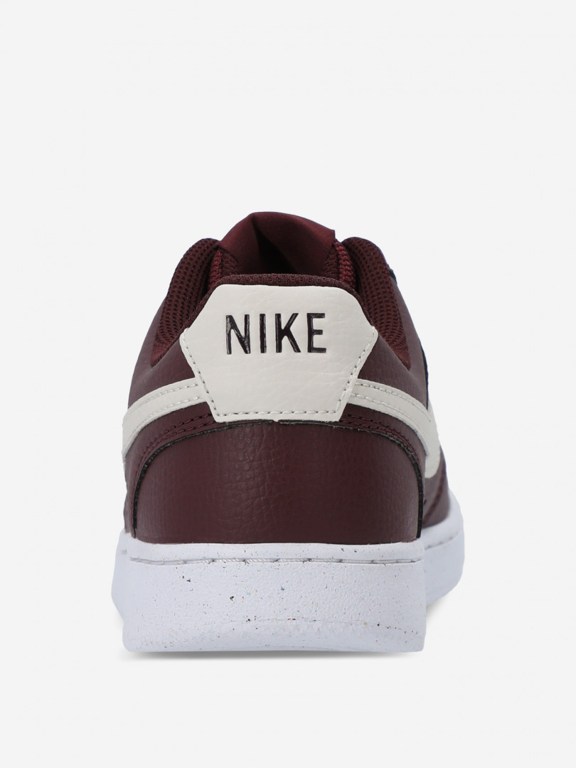 фото Кеды женские nike court vision low better, красный