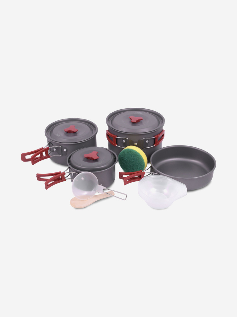 Набор посуды, 3 кастрюли, 1 сковородка, 4-5 персон BRS-155