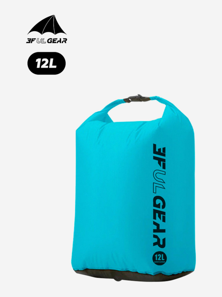 Гермомешок 3F UL GEAR, нейлон, 12 литров, голубой