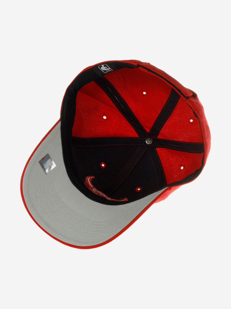 Бейсболка 47 BRAND K-MVP03WBV-RDT Chicago Bulls NBA (красный)