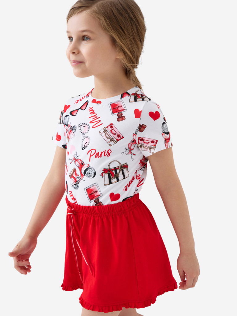 Футболка для девочки PlayToday