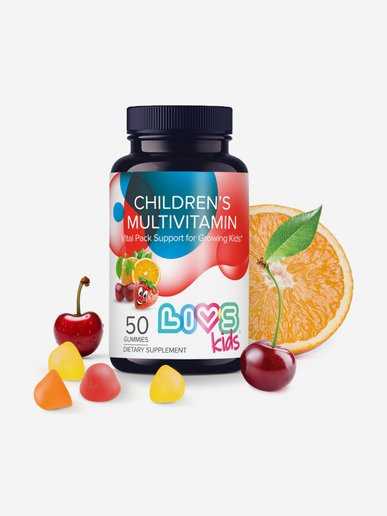 Мультивитаминный комплекс для детей LIVS, 50 шт.